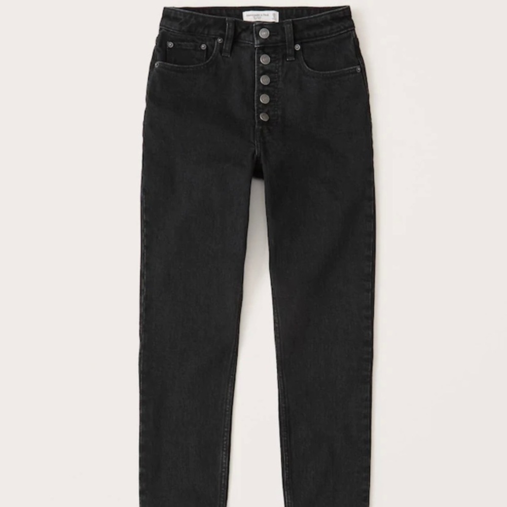 Abercrombie & Fitch Womens High Rise Skinny Jeans